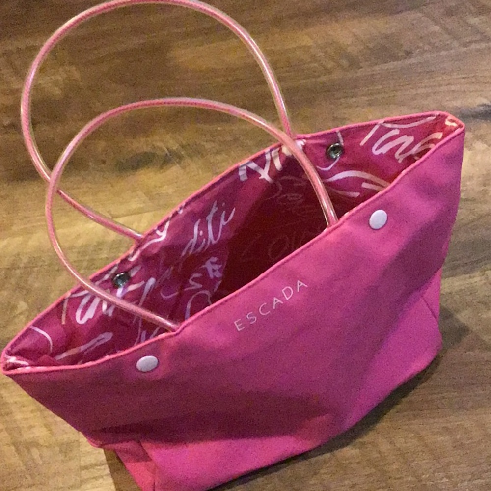 Pink handbag